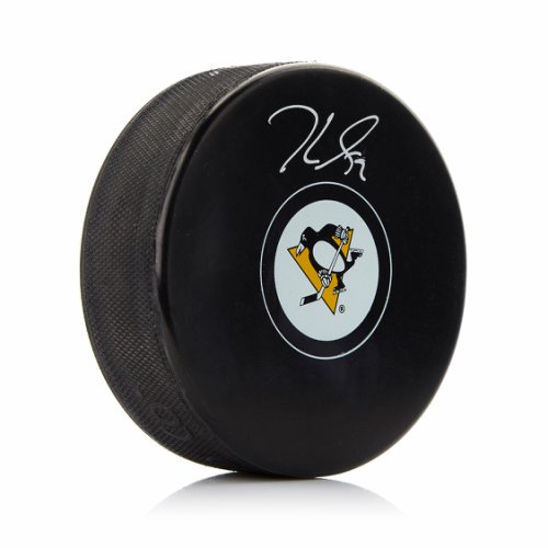 Jake Guentzel Autographed Signed Pittsburgh Penguins Hockey Puck