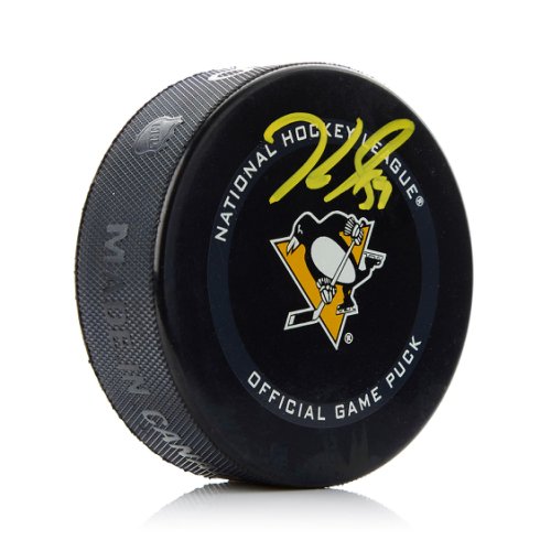 Jake Guentzel Autographed Signed Pittsburgh Penguins Official Game Puck