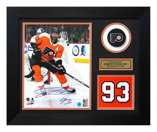 Jakub Voracek Autographed Signed Philadelphia Flyers Game Day Number 20x24 Frame