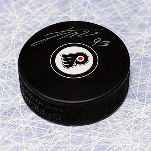 Jakub Voracek Philadelphia Flyers Autographed Signed Hockey Puck
