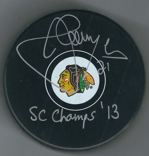Jamal Mayers Autographed Signed Chicago Blackhawks Hockey Puck - Autographs