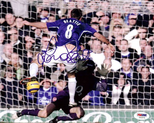 James Beattie Autographed Signed 8X10 Photo England PSA/DNA 