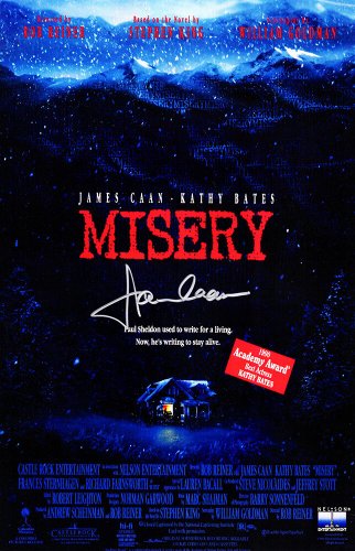 James Caan Autographed Signed "Misery" 11x17 Movie Poster 