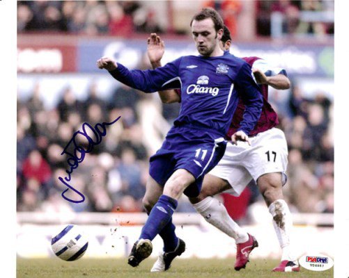 James Mcfadden Autographed Signed 8X10 Photo Everton PSA/DNA 