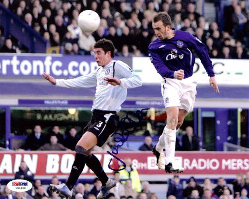 James Mcfadden Autographed Signed 8X10 Photo Everton PSA/DNA 