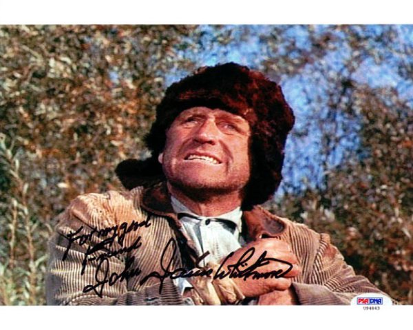 James Whitmore Autographed Signed 8X10 Photo Big Valley PSA/DNA 