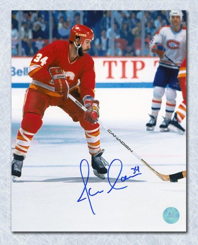 Jamie Macoun Autographed Signed Calgary Flames Hockey 8x10 Photo