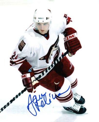 Jan Hrdina Autographed Signed Phoenix Coyotes Photo - Autographs 