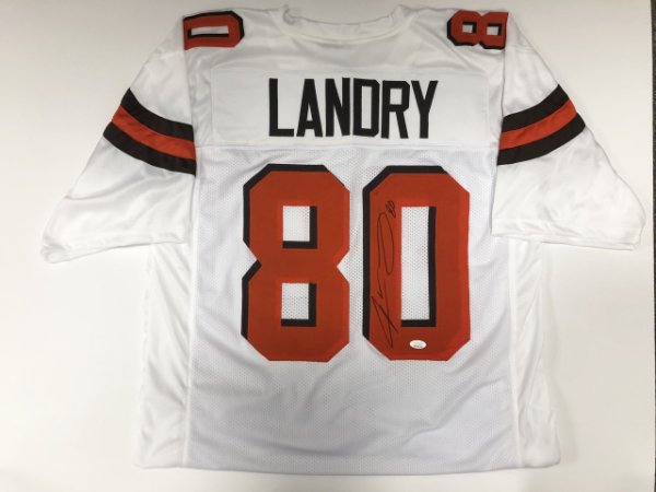 Jarvis Landry Cleveland Browns Autographed Signed White Jersey - JSA Authentic 