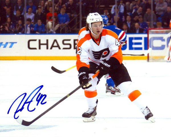 Jason Akeson Autographed Signed 8X10 Philadelphia Flyers Photo - Autographs
