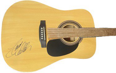Jason Aldean Autographed Signed Rogue Dreadnought Full Size 41" Guitar Model RA-090-NA JSA Full LOA- Country Music Grammy Superstar 