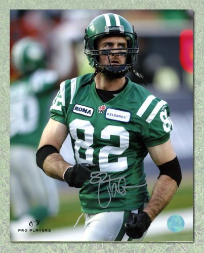 Jason Clermont Autographed Signed Saskatchewan Roughriders CFL 8x10 Photo