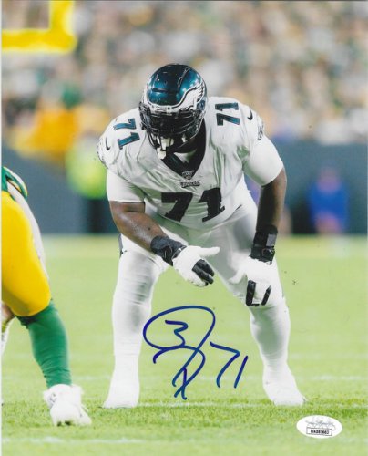 Jason Peters Autographed Signed 8X10 Philadelphia Eagles Photo JSA - Autographs