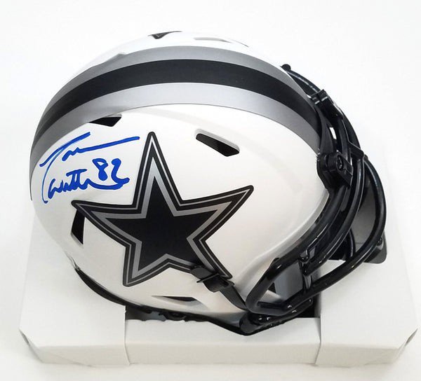 Jason Witten Autographed Signed Dallas Cowboys Lunar Eclipse Mini Helmet Beckett Witnessed 
