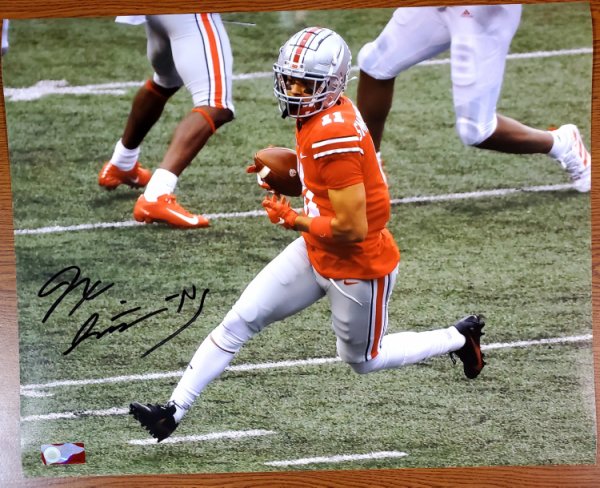 Jaxon Smith-Njigba Ohio State Buckeyes 16-1 16x20 Autographed Signed Photo - Certified Authentic 