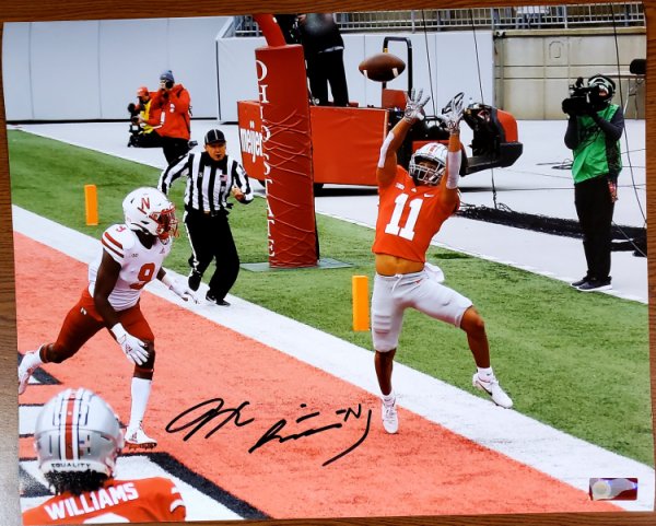 Jaxon Smith-Njigba Ohio State Buckeyes 16-2 16x20 Autographed Signed Photo - Certified Authentic 