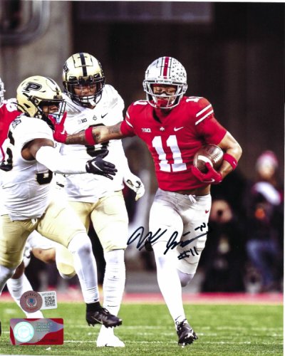 Jaxon Smith-Njigba Ohio State Buckeyes 8-3 8x10 Autographed Signed Photo - Beckett Authentic 