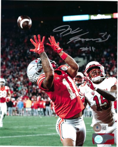 Jaxon Smith-Njigba Ohio State Buckeyes 8-4 8x10 Autographed Signed Photo - Beckett Authentic 