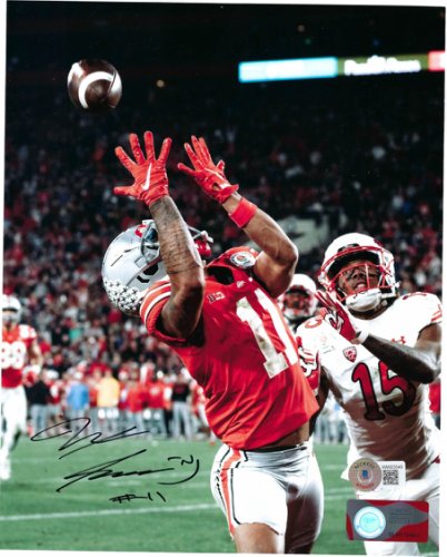 Jaxon Smith-Njigba Ohio State Buckeyes 8-5 8x10 Autographed Signed Photo - Beckett Authentic 