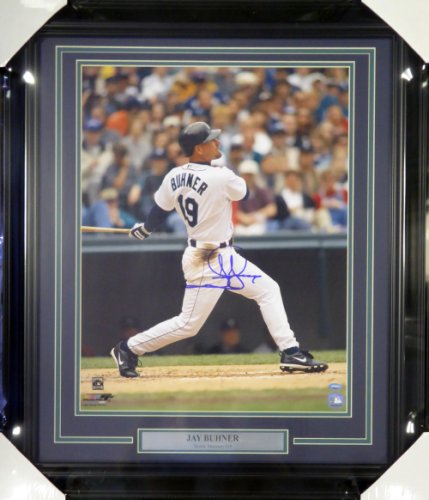 Jay Buhner Autographed Signed Framed 16X20 Photo Seattle Mariners Mcs Holo #107773 