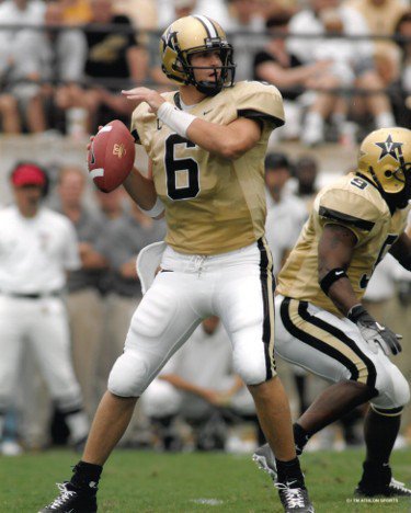 Jay cutler discount vanderbilt jersey