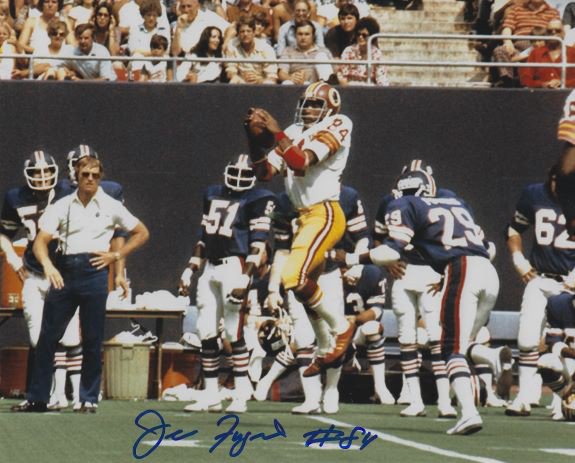 Jean Fugett Autographed Signed 8X10 Washington Redskins Photo - Autographs