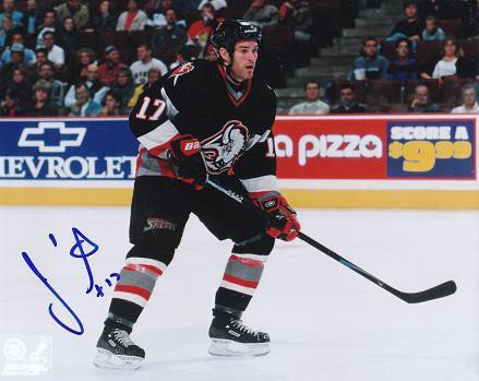 Jean-Pierre Dumont Autographed Signed Photo Buffalo Sabres - Autographs