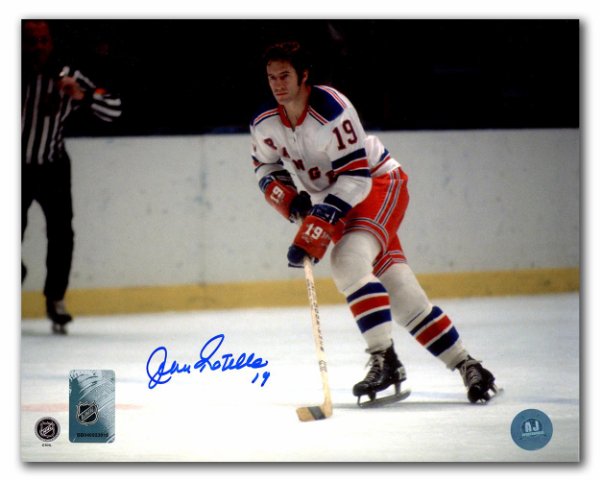 Jean Ratelle Autographed Signed New York Rangers Playmaker 8x10 Photo