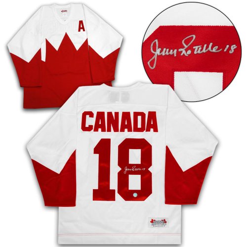 Jean Ratelle Team Canada Autographed Signed 1972 Summit Series Jersey