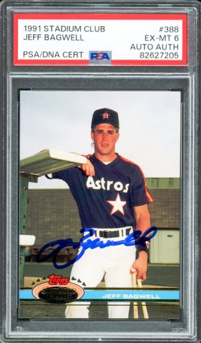 Jeff Bagwell Signed Autographed 8x10 Photo Houston Astros