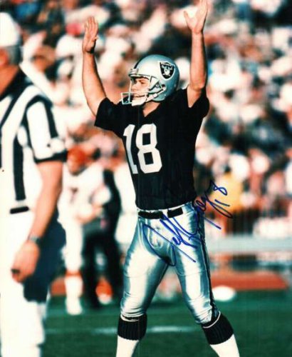 Jeff Jaeger Autographed Signed Oakland Raiders Photo - Autographs