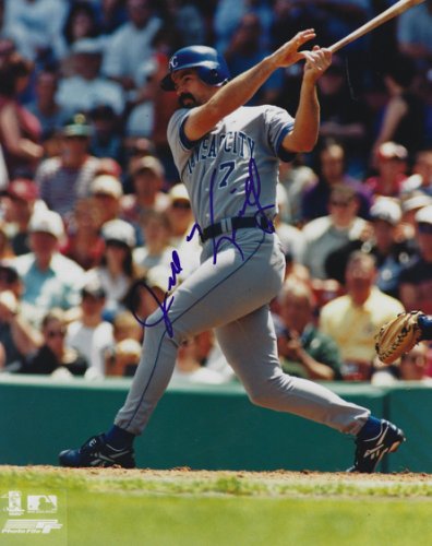 Jeff King Autographed Signed 8X10 Kansas City Royals Photo - Autographs