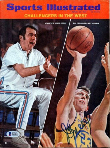 Jeff Mullins Autographed Signed Sports Illustrated Magazine San Francisco Warriors Beckett Beckett 