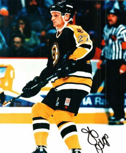 Jeff Odgers Autographed Signed 8X10 Boston Bruins Photo - Autographs 
