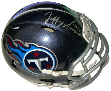 Jeffery Simmons Autographed Signed Tennessee Titans NFL Speed Mini Helmet #98 JSA Wintessed 