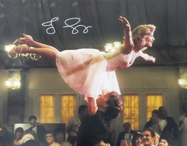 Jennifer Grey Autographed Signed Dirty Dancing Lifting Baby 16x20 Photo 