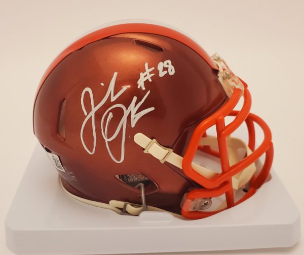 Autographed NFL Memorabilia Mini Helmets Signed Mini Helmets