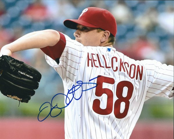 Jeremy Hellickson Autographed Signed 8X10 Philadelphia Phillies Photo - Autographs