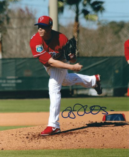 Jeremy Hellickson Autographed Signed 8X10 Philadelphia Phillies Photo - Autographs