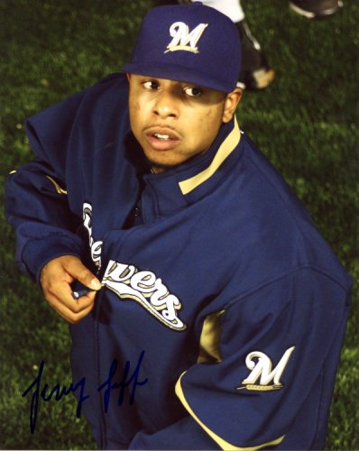 Jeremy Jeffress Milwaukee Brewers Autographed Signed 8x10 Photo Certified Authentic 
