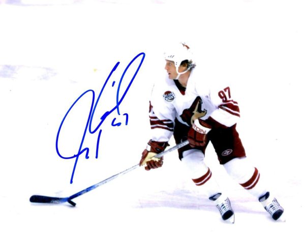 Jeremy Roenick Autographed Signed 8X10 Phoenix Coyotes Photo - Autographs 