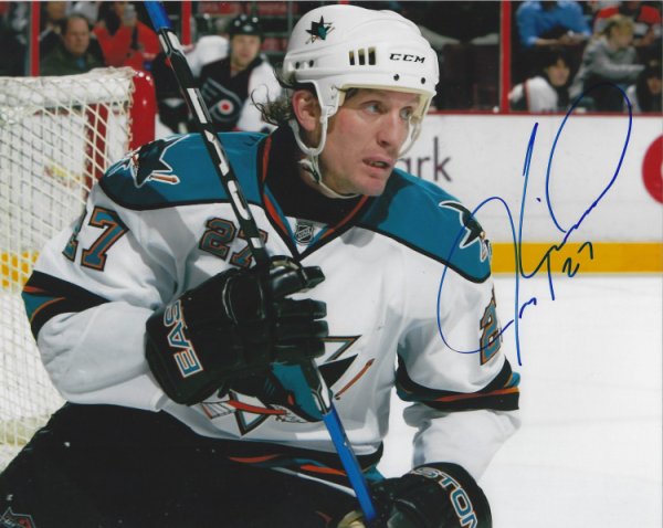 Jeremy Roenick Autographed Signed 8X10 San Jose Sharks Photo - Autographs