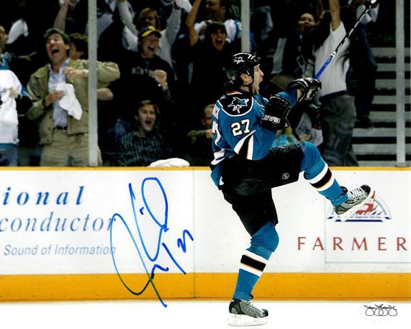 Jeremy Roenick Autographed Signed 8X10 San Jose Sharks Photo - Autographs