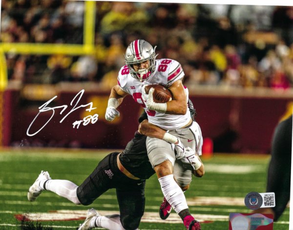 Jeremy Ruckert Ohio State Buckeyes 8-2 8x10 Autographed Signed Photo - Beckett Authentic 