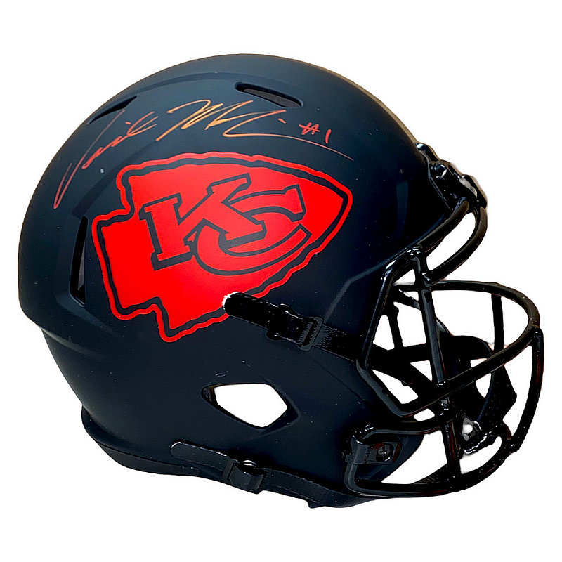 Kansas City Chiefs Autographed Full Size Helmets Signed Helmets
