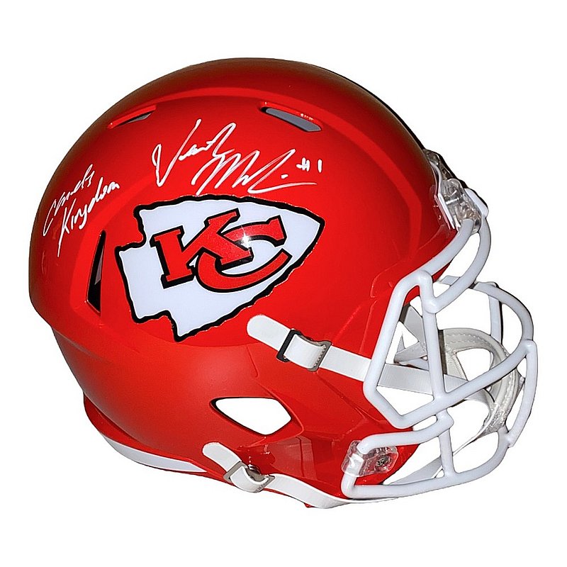  Riddell NFL Kansas City Chiefs Full Size Speed Replica  Football Helmet : Sports & Outdoors
