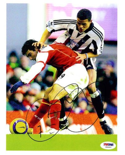 Jermaine Jenas Autographed Signed 8X10 Photo PSA/DNA 