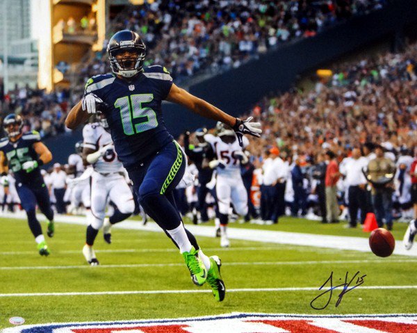 Jermaine Kearse Autographed Signed 16X20 Photo Seattle Seahawks Mcs Holo #71573 