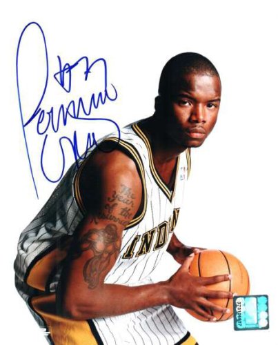 Jermaine O'neal Autographed Signed Indiana Pacers Photo - Autographs