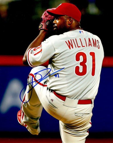 Jerome Williams Autographed Signed 8X10 Philadelphia Phillies Photo - Autographs